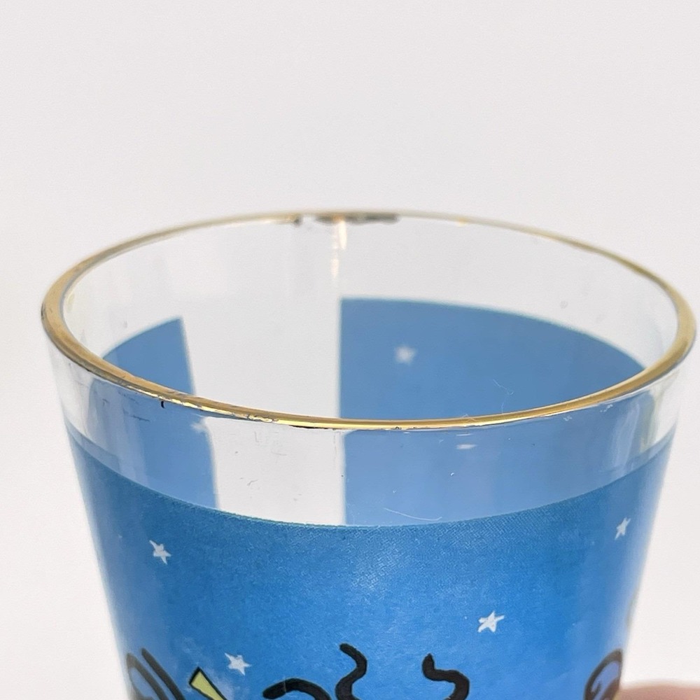 Vintage Arizona Kokopelli Shot Glass Shooter MAACK Gold Rim 1990s - Picture 8 of 9